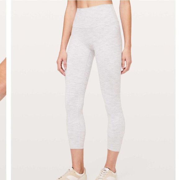 Lululemon Wunder Under High-Rise 7/8 Tight Leggings Wee Are From Space Nimbus - Picture 12 of 14